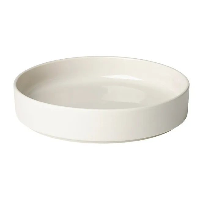 Pilar deep plate Ø20 cm - Moonbeam - blomus