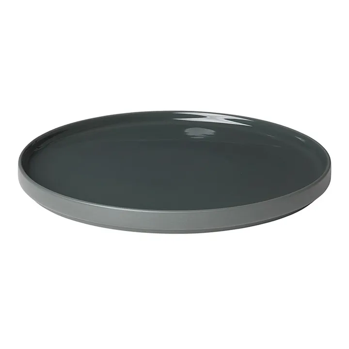 Pilar dinner plate Ø27 cm - Agave green - blomus