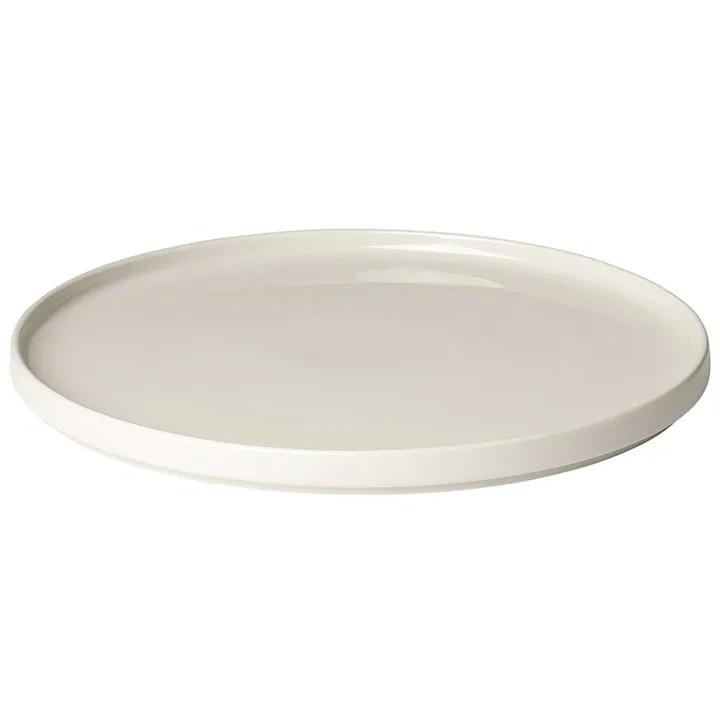 Pilar serving plate Ø35 cm - Moonbeam - blomus