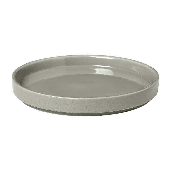 Pilar small plate Ø 14 cm - Mirage grey - blomus
