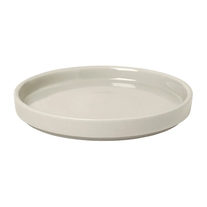 Pilar small plate Ø 14 cm - Moonbeam - blomus