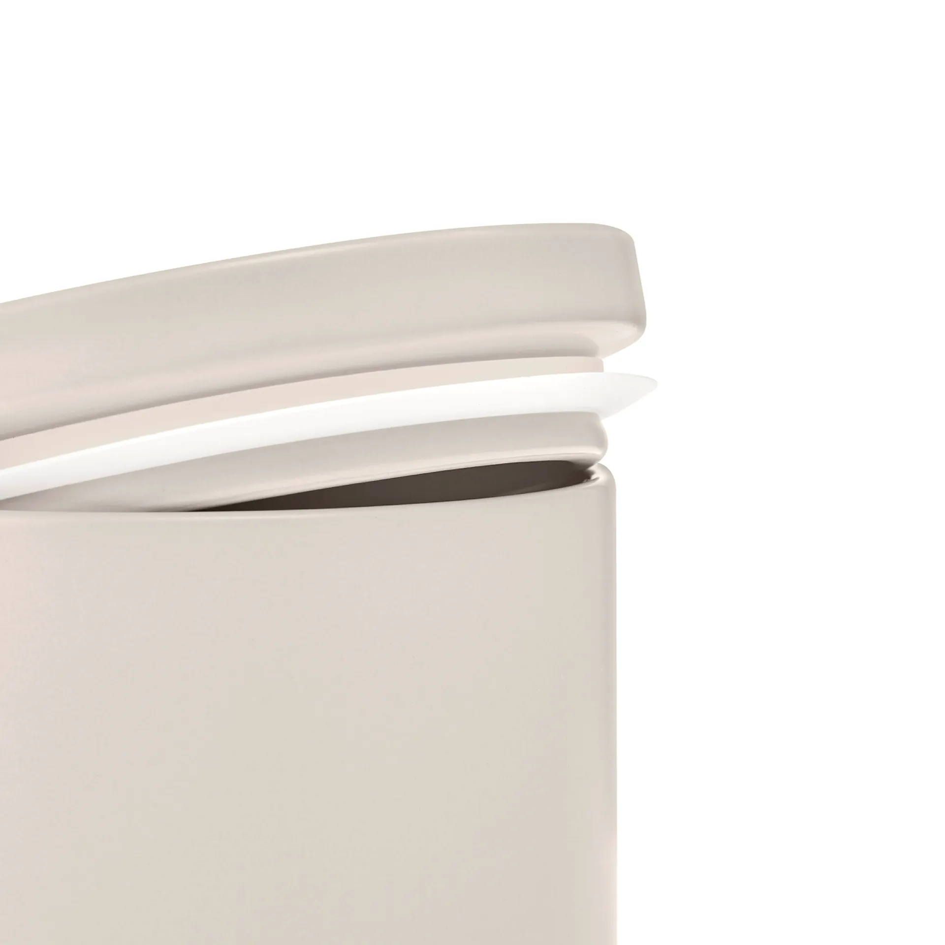 Pilar storage jar with lid, Moonbeam, Ø10x9 cm blomus