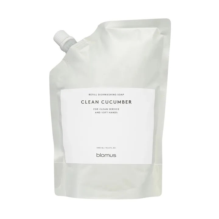 Satomi refill dishwashing liquid clean cucumber - 1000 ml - blomus