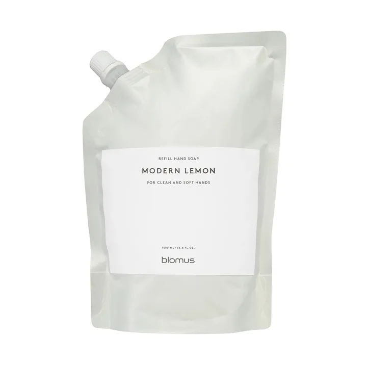 Satomi refill hand soap 1000 ml - Modern Lemon - blomus