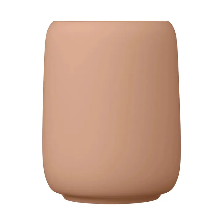 Sono toothbrush mug 30 cl - Amber Brown - blomus