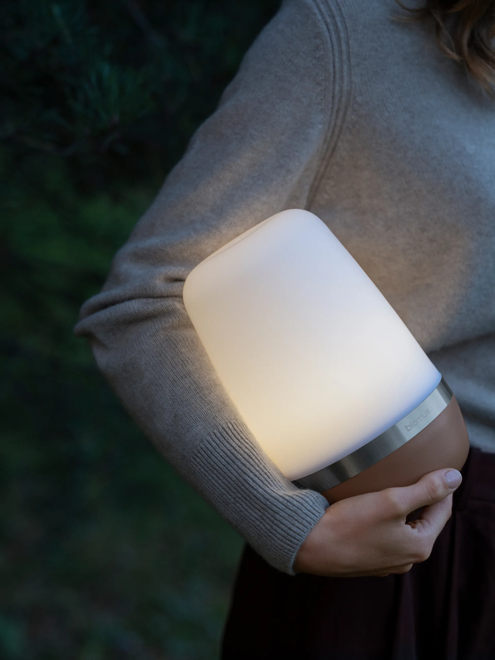 Spirit LED-lamp L 25 cm, Mocha mousse blomus
