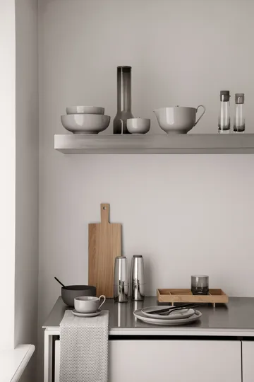 STELLA cutlery black - 16 pieces - blomus