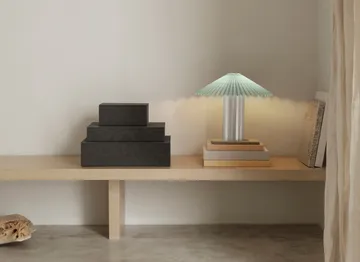 Taite table lamp - Desert sage, Ø36.5x31 cm - blomus