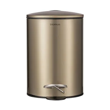 Tubo pedal bin 3 L - Brass - blomus