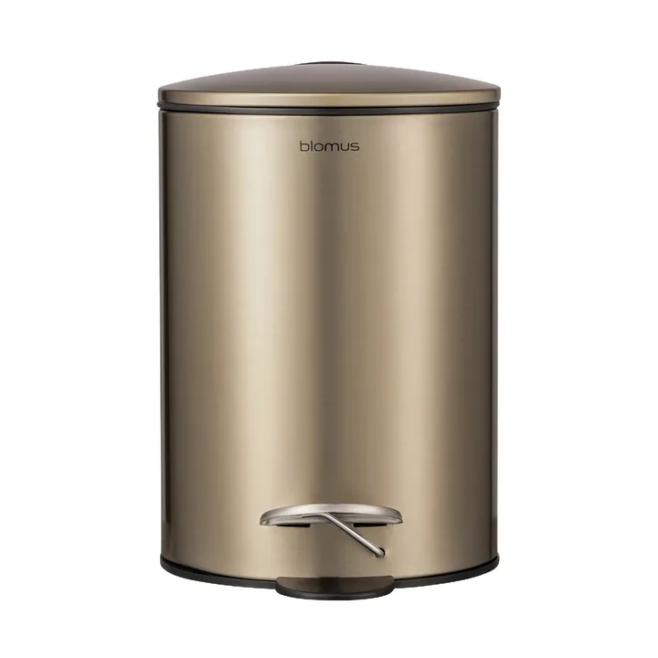 Tubo pedal bin 3 L - Brass - blomus