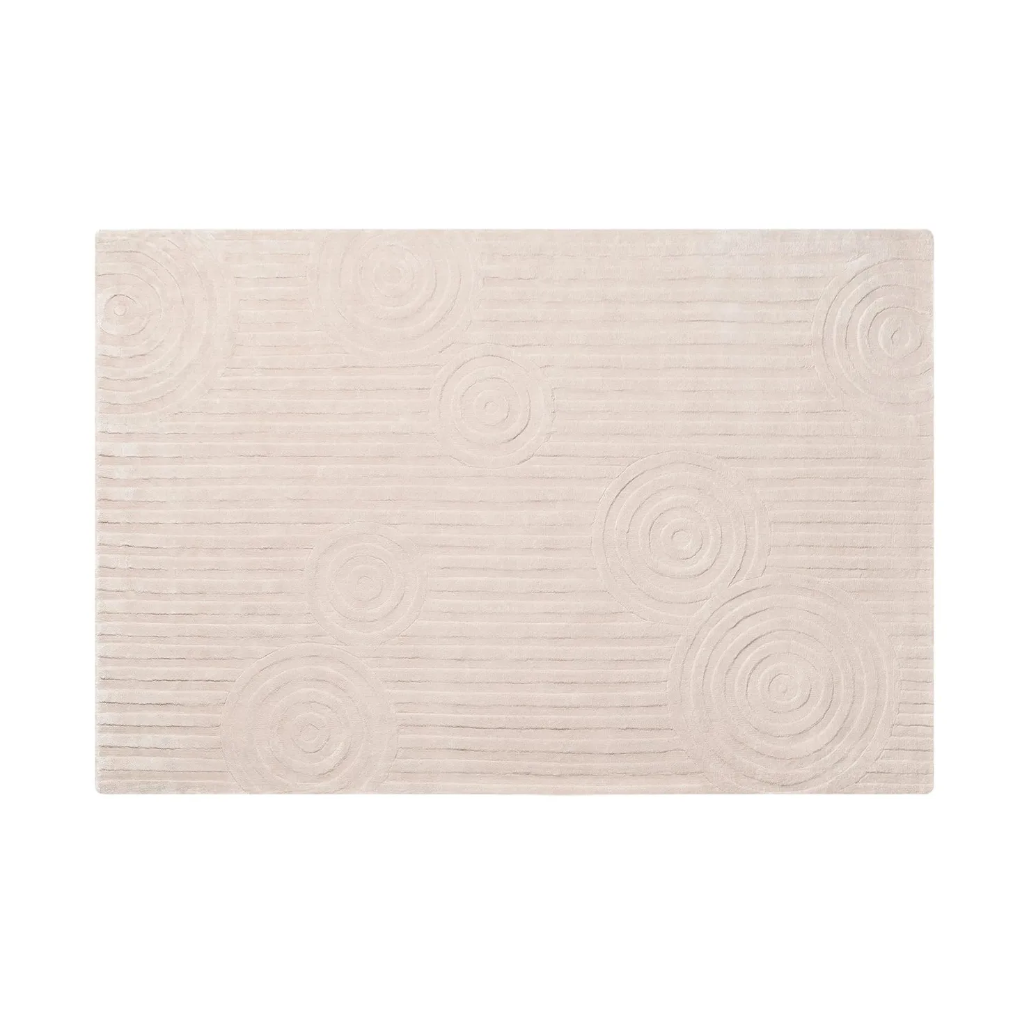 Uzu rug M 160x240 cm, Beige blomus
