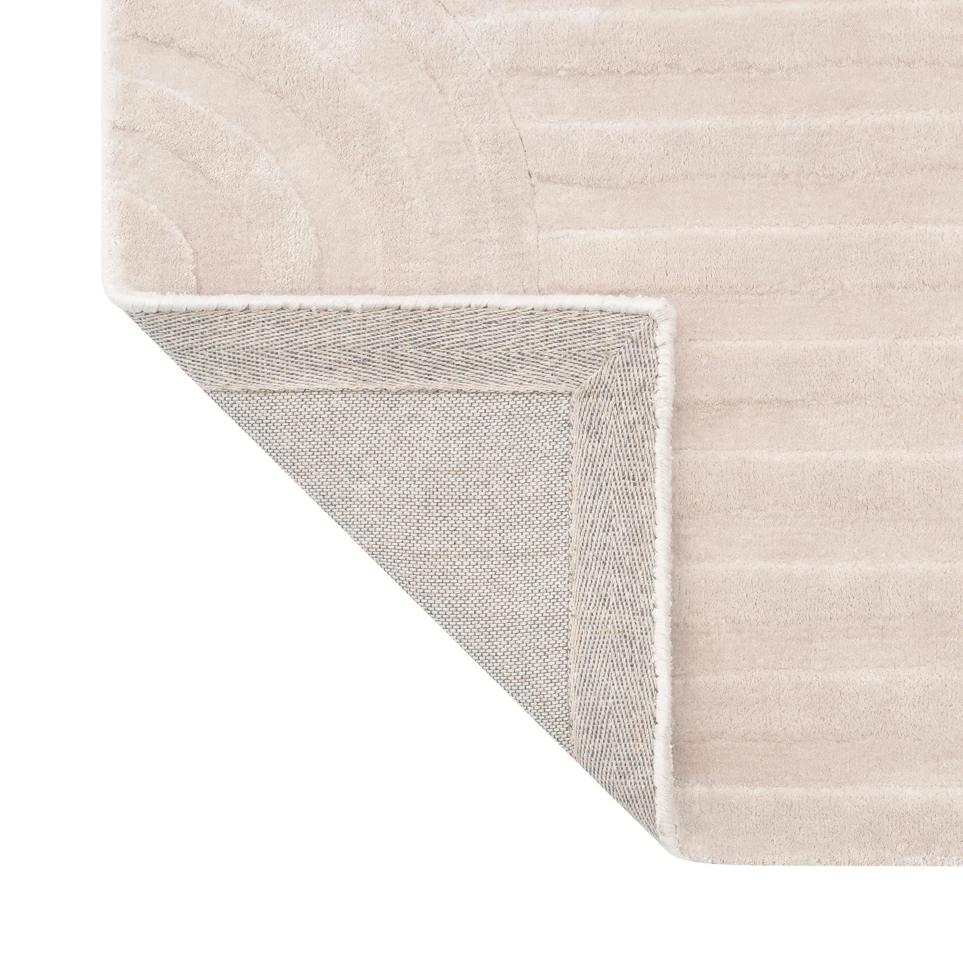 Uzu rug M 160x240 cm, Beige blomus
