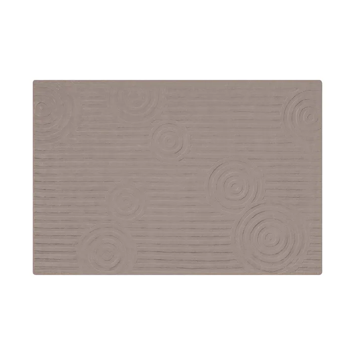 Uzu rug M 160x240 cm - Taupe - blomus