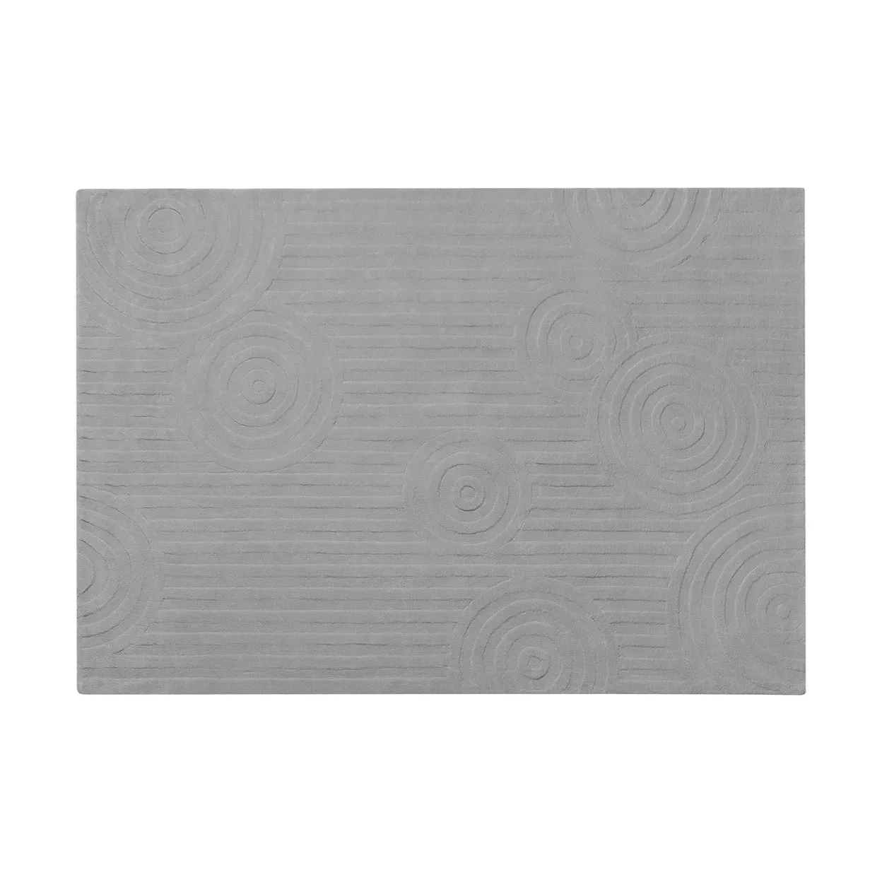 Uzu rug S 140x200 cm, Zinc blomus