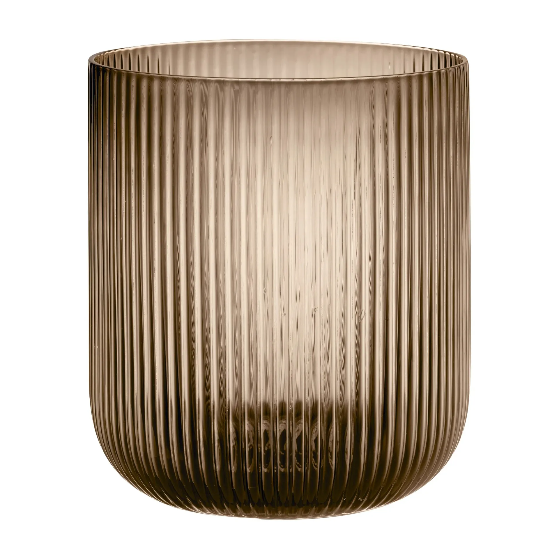 Ven candle lantern L 20 cm, Coffee blomus
