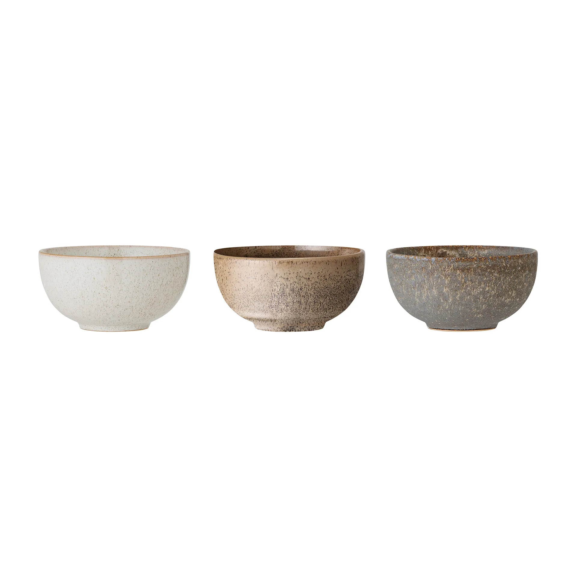 Addison bowl Ø16 cm 3 pieces, grey Bloomingville