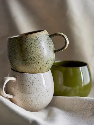 Addison cup 3 pieces - Green - Bloomingville