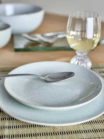 Addison plate Ø22 cm - White - Bloomingville