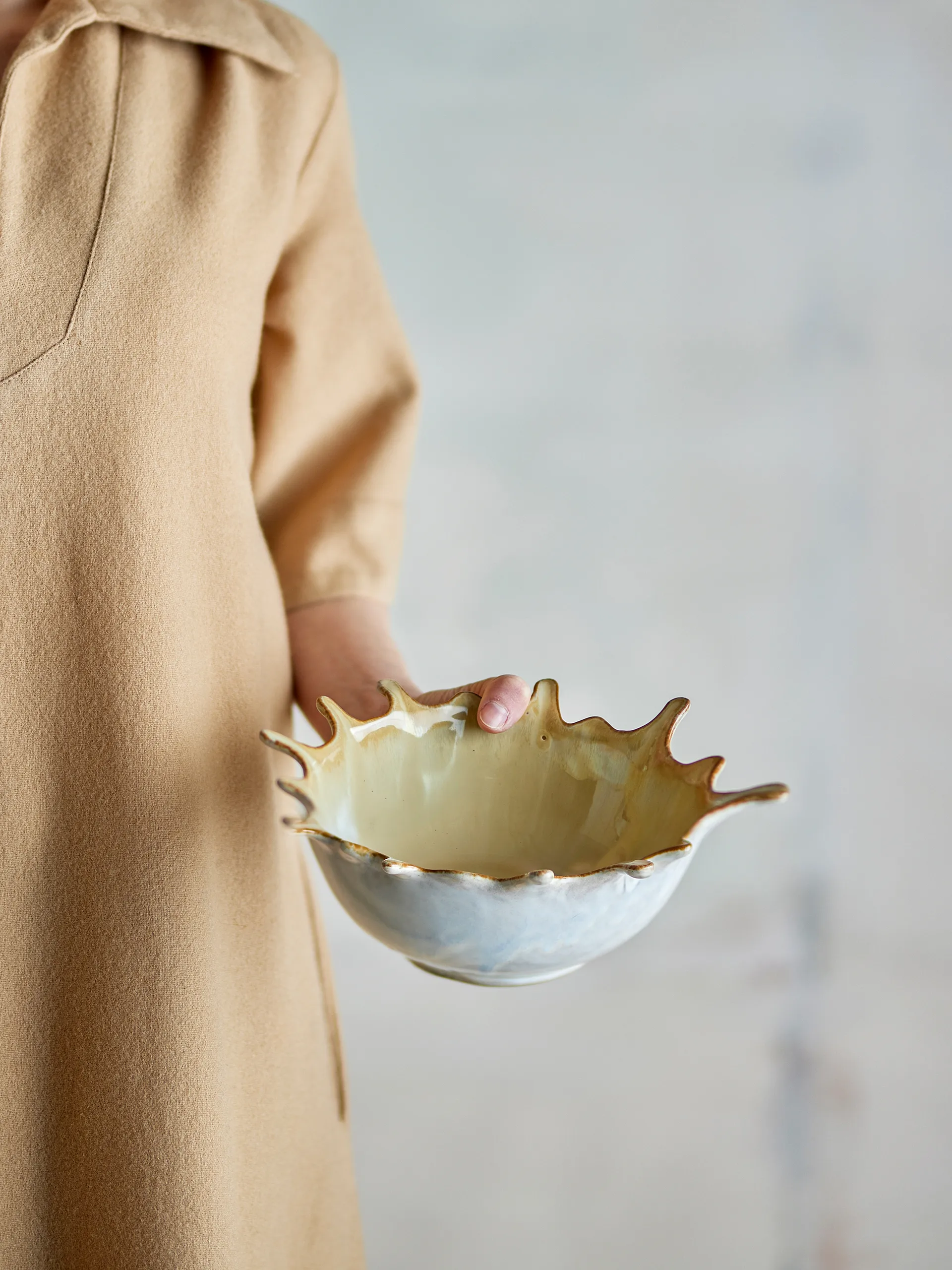 Alcott bowl 24x21 cm, Natural Bloomingville