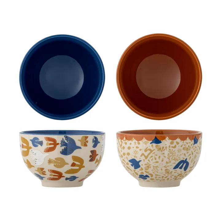 Anniversary bowl - Multi, 16 cl, 2 pieces - Bloomingville