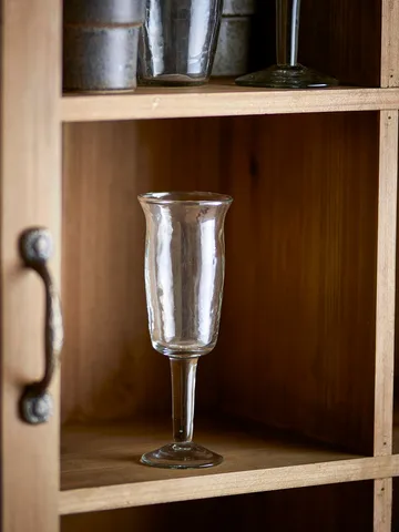 Asha white wine glass 4-pack - Clear - Bloomingville