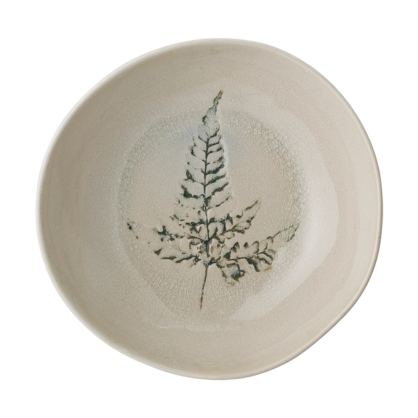Bea deep plate Ø21 cm, Nature Bloomingville