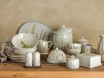 Bea plate Ø21 cm - Nature - Bloomingville