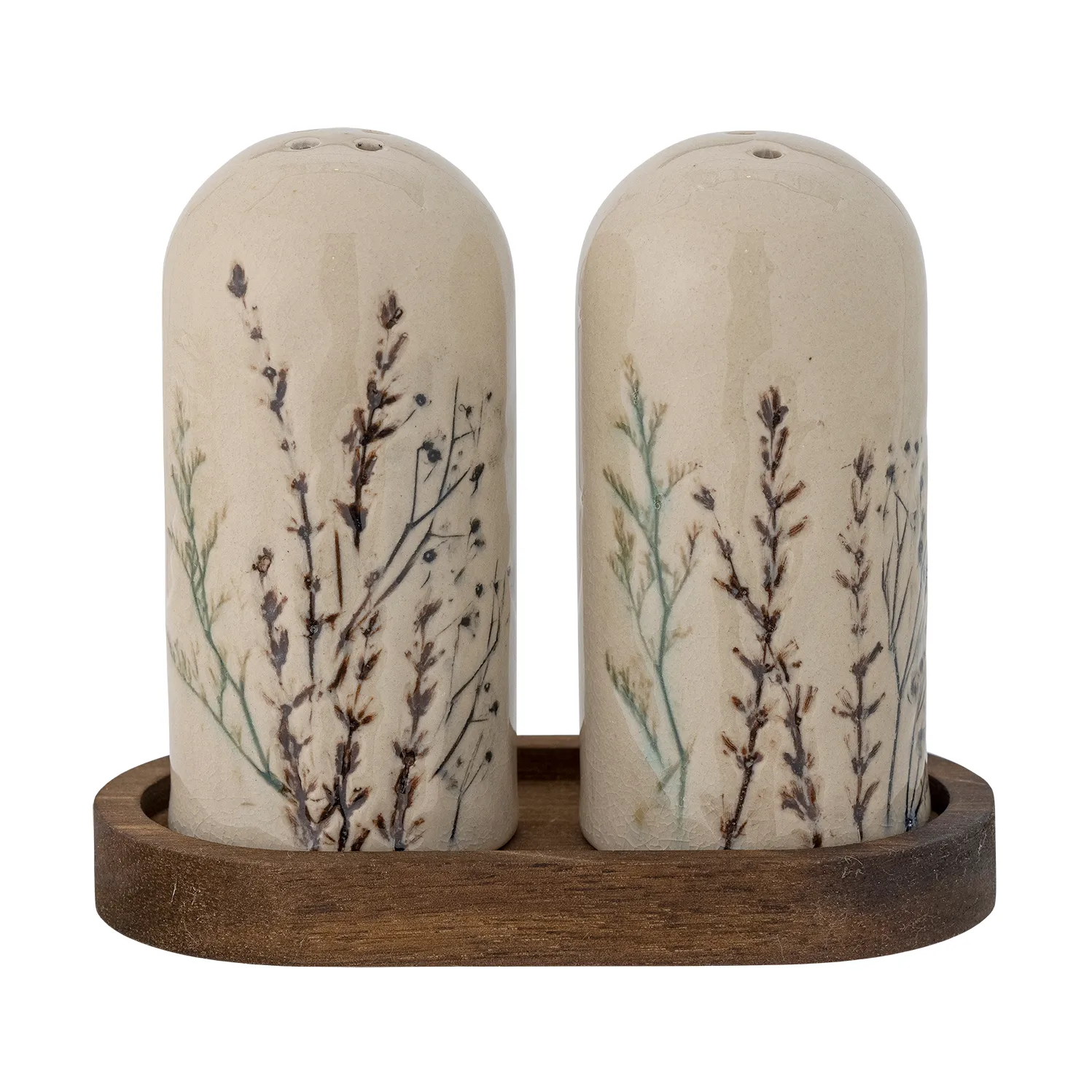 Bea salt & pepper shakers 2 pieces, Nature Bloomingville