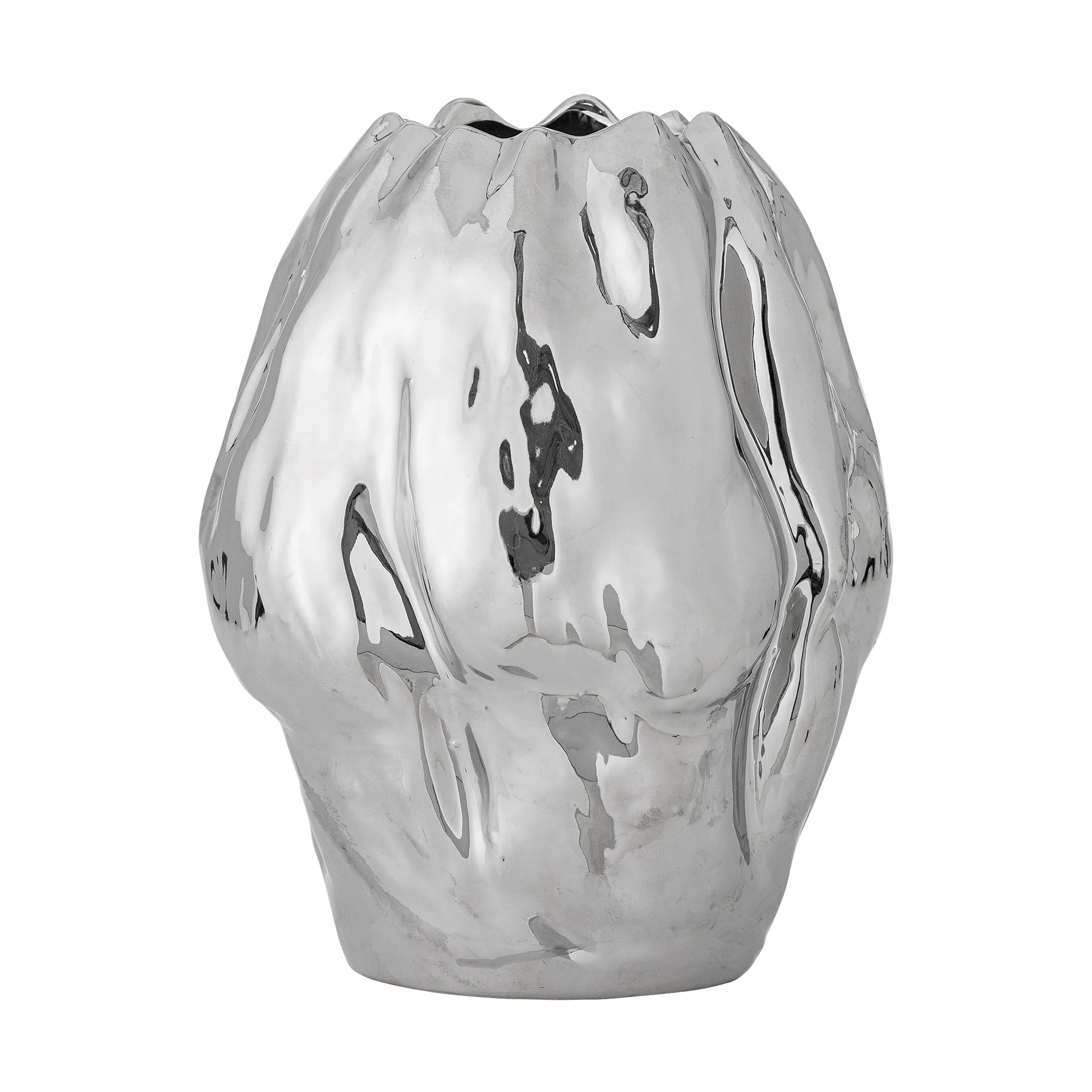 Bobby vase 23.5x29 cm, Silver Bloomingville