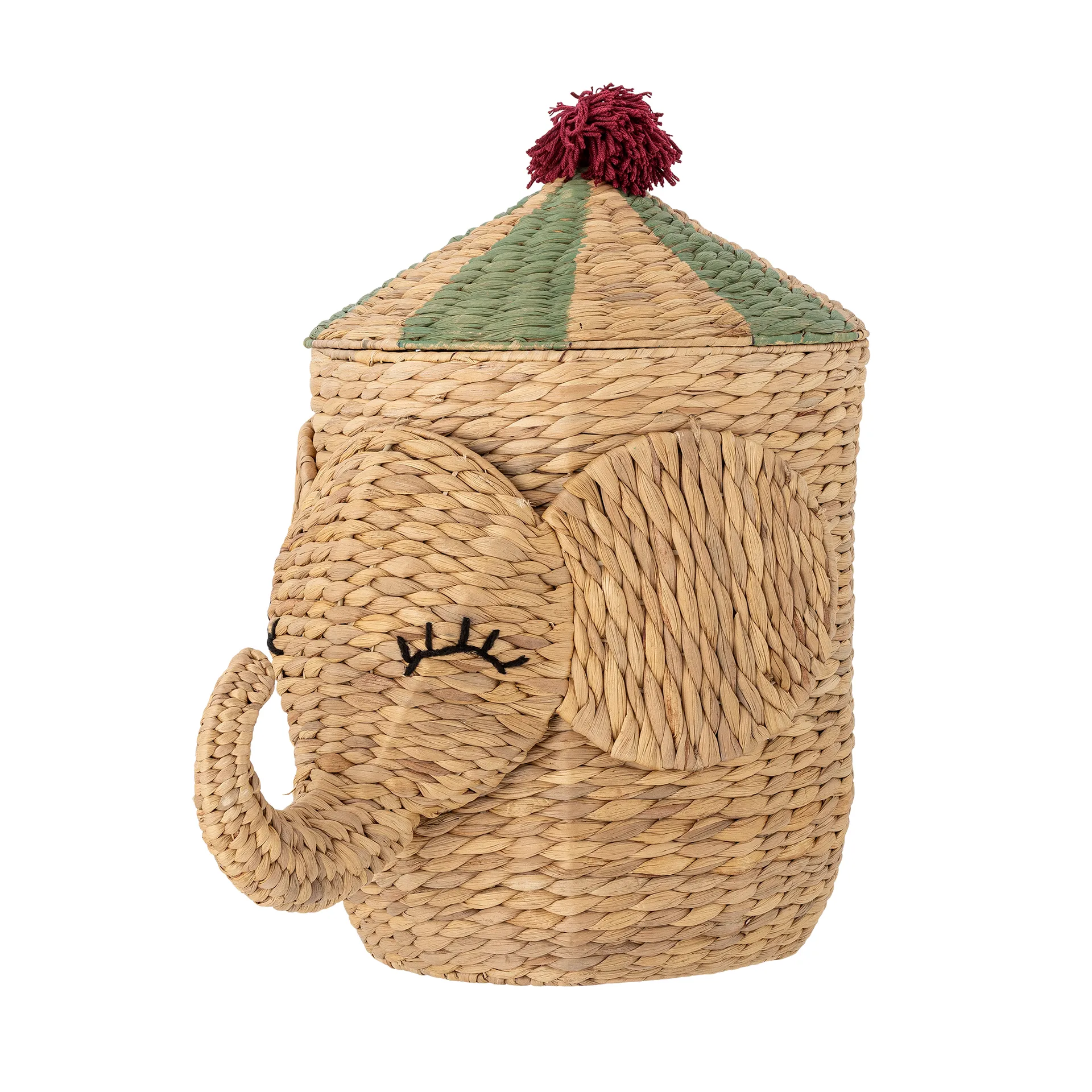 Bobo basket with lid 35x50 cm, Natural Bloomingville