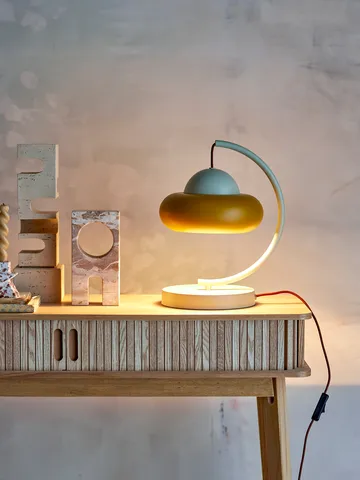 Bubble table lamp 27x34.5 cm - Natural - Bloomingville