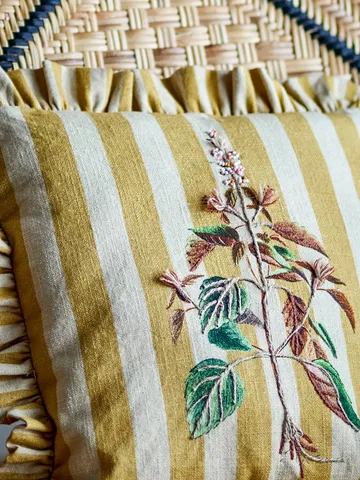 Camila cushion - Yellow, 35x35 cm - Bloomingville