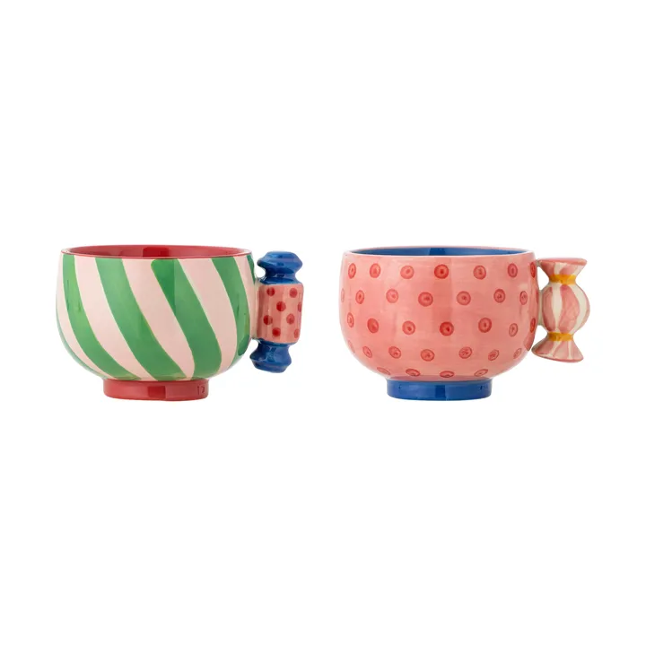 Caramella cup 25 cl 2 pieces - Pink - Bloomingville