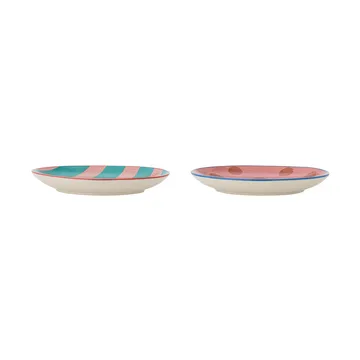 Caramella plate Ø16 cm 2 pieces - Pink - Bloomingville