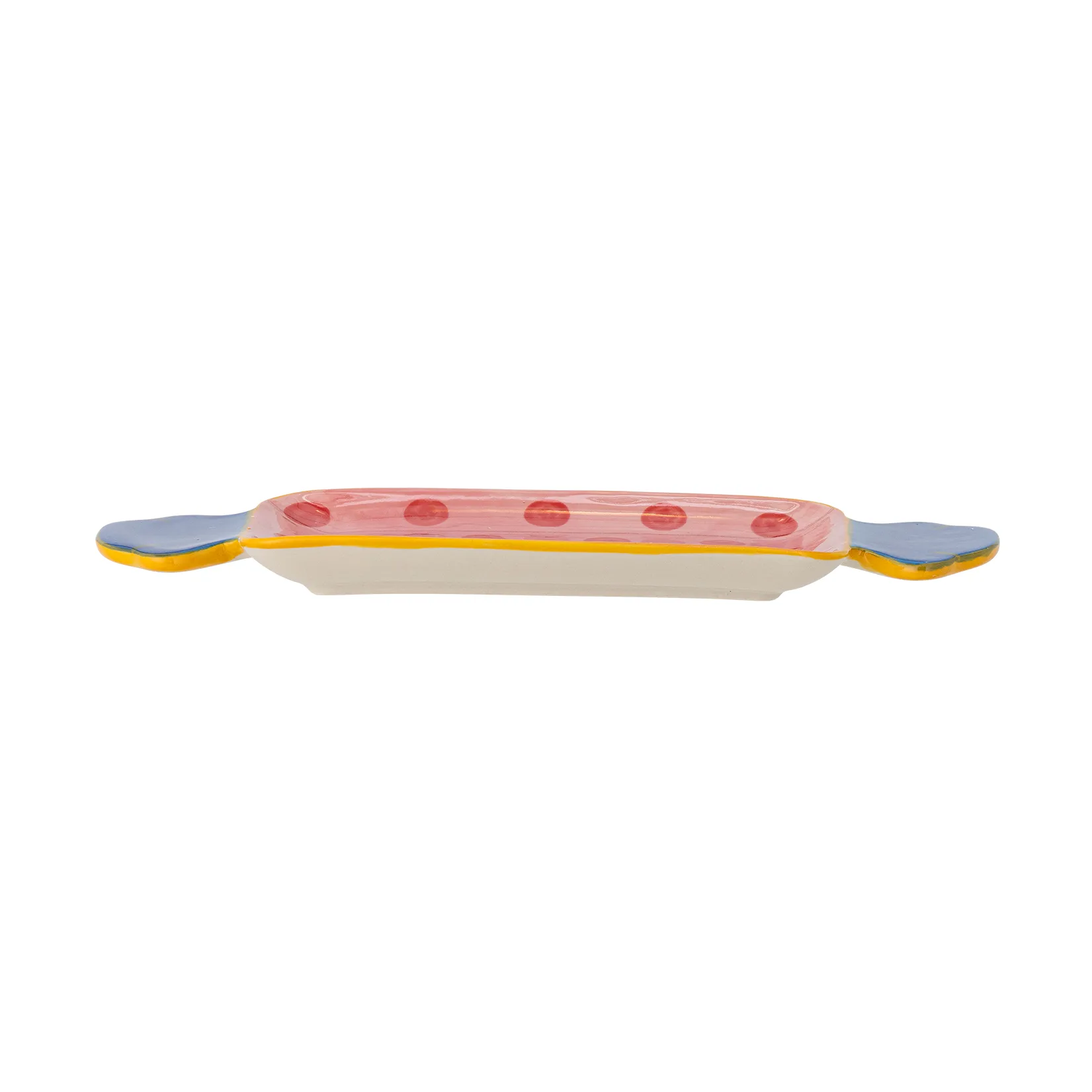 Caramella serving tray 10.5x25.5 cm, Pink Bloomingville