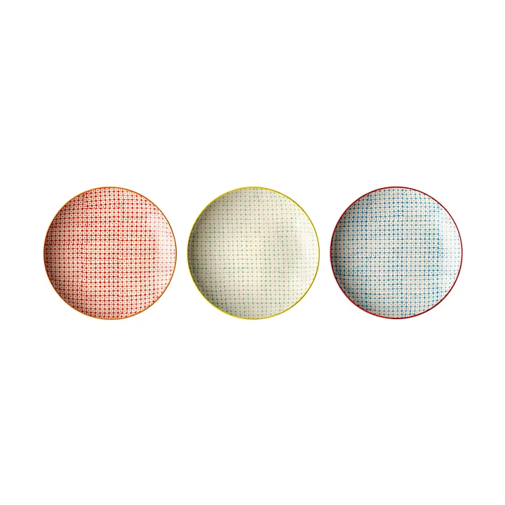 Carla plate 3 pieces 20 cm - Bloomingville