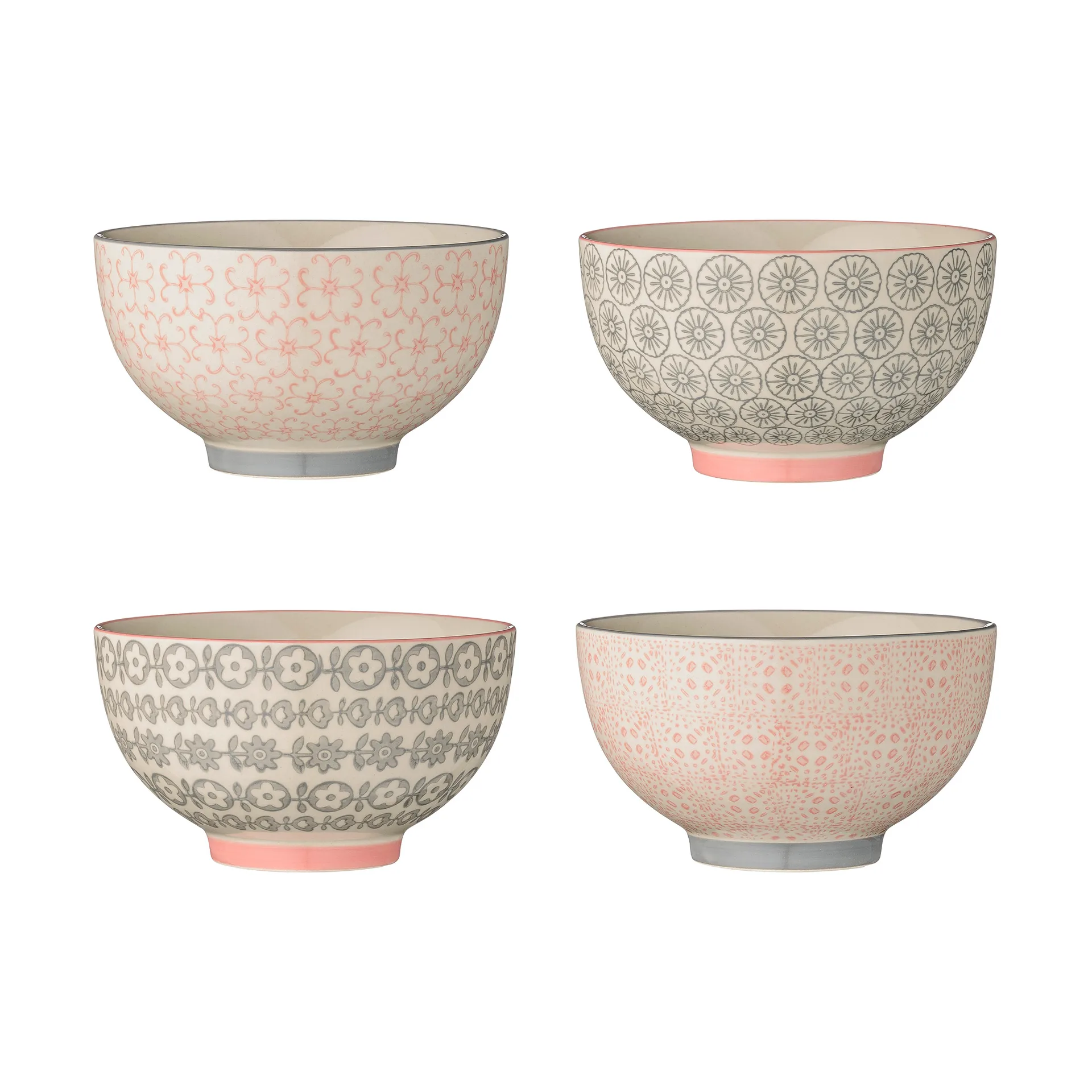 Cécile bowl 4 pieces Ø 13.5 cm,  Bloomingville