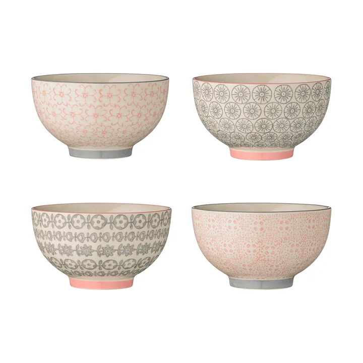 Cécile bowl 4 pieces Ø 13.5 cm - Bloomingville