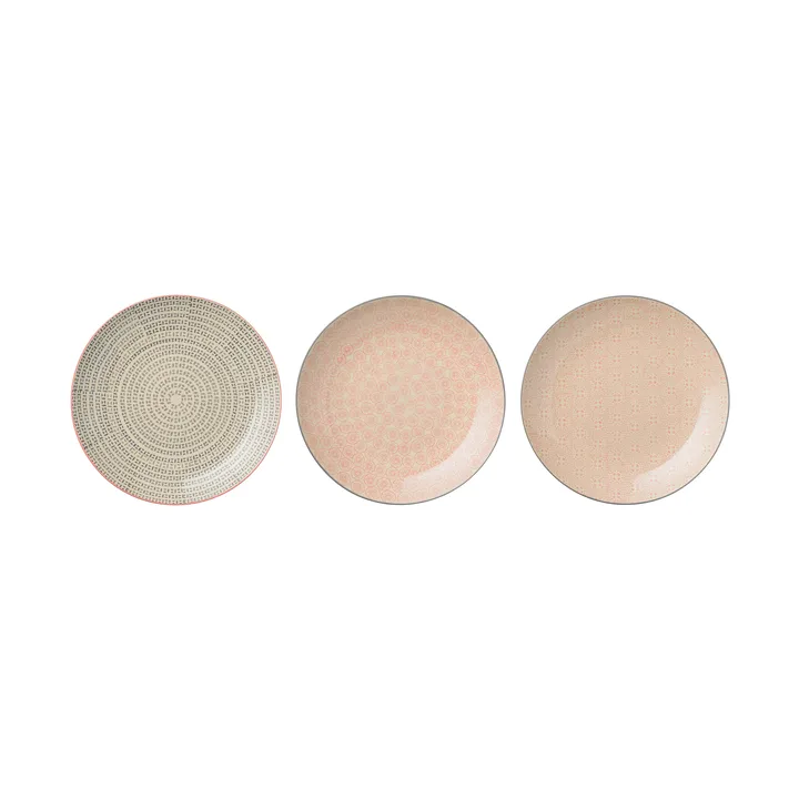 Cécile plate 3 pieces Ø 25 cm - Bloomingville