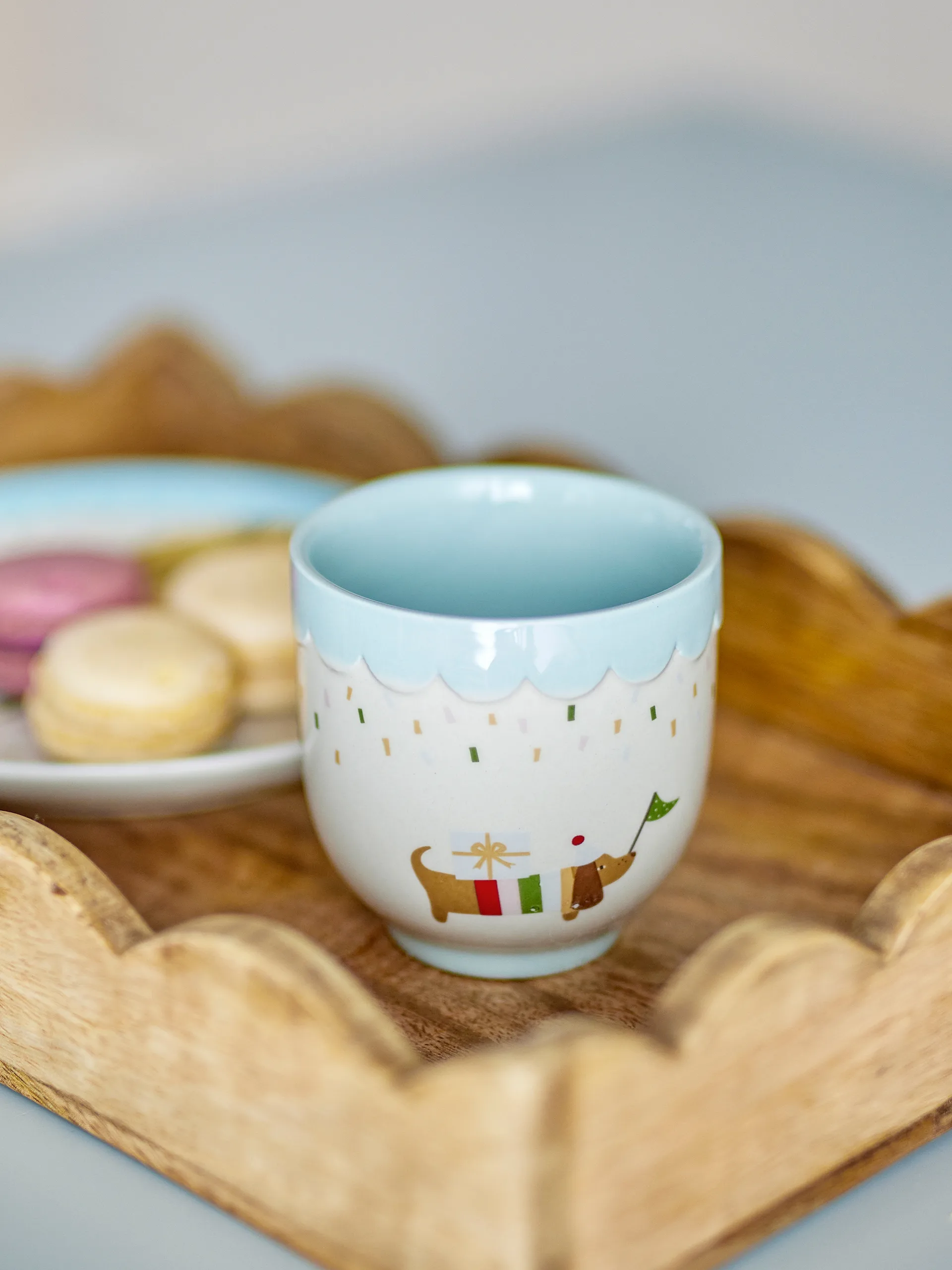 Celebrate cup 15 cl, Blue Bloomingville
