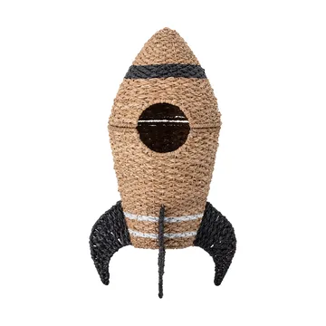 Cosmina storage basket with lid Ø40x68,5 cm - Nature - Bloomingville
