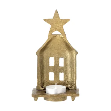 Crista tealight holder 6x17 cm - Brass - Bloomingville