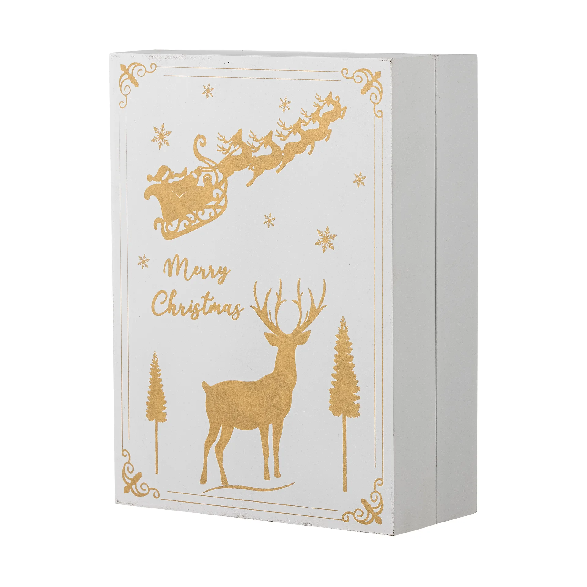 Elimar Advent Calendar with lighting, White Bloomingville