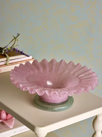 Garnet decorative bowl Ø29 cm - Rose - Bloomingville