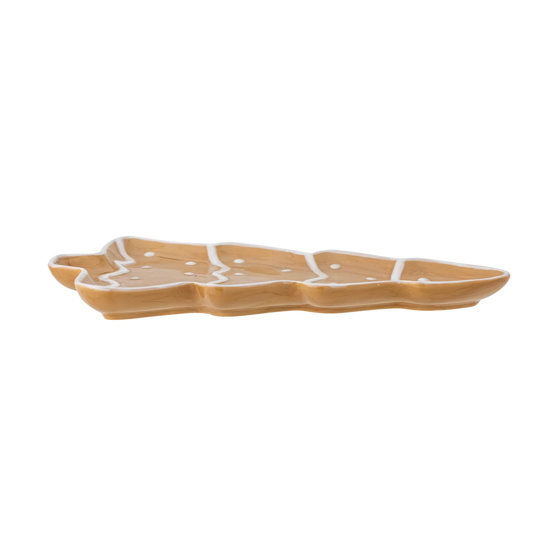 Ginnie serving tray 33x23 cm, Brown Bloomingville