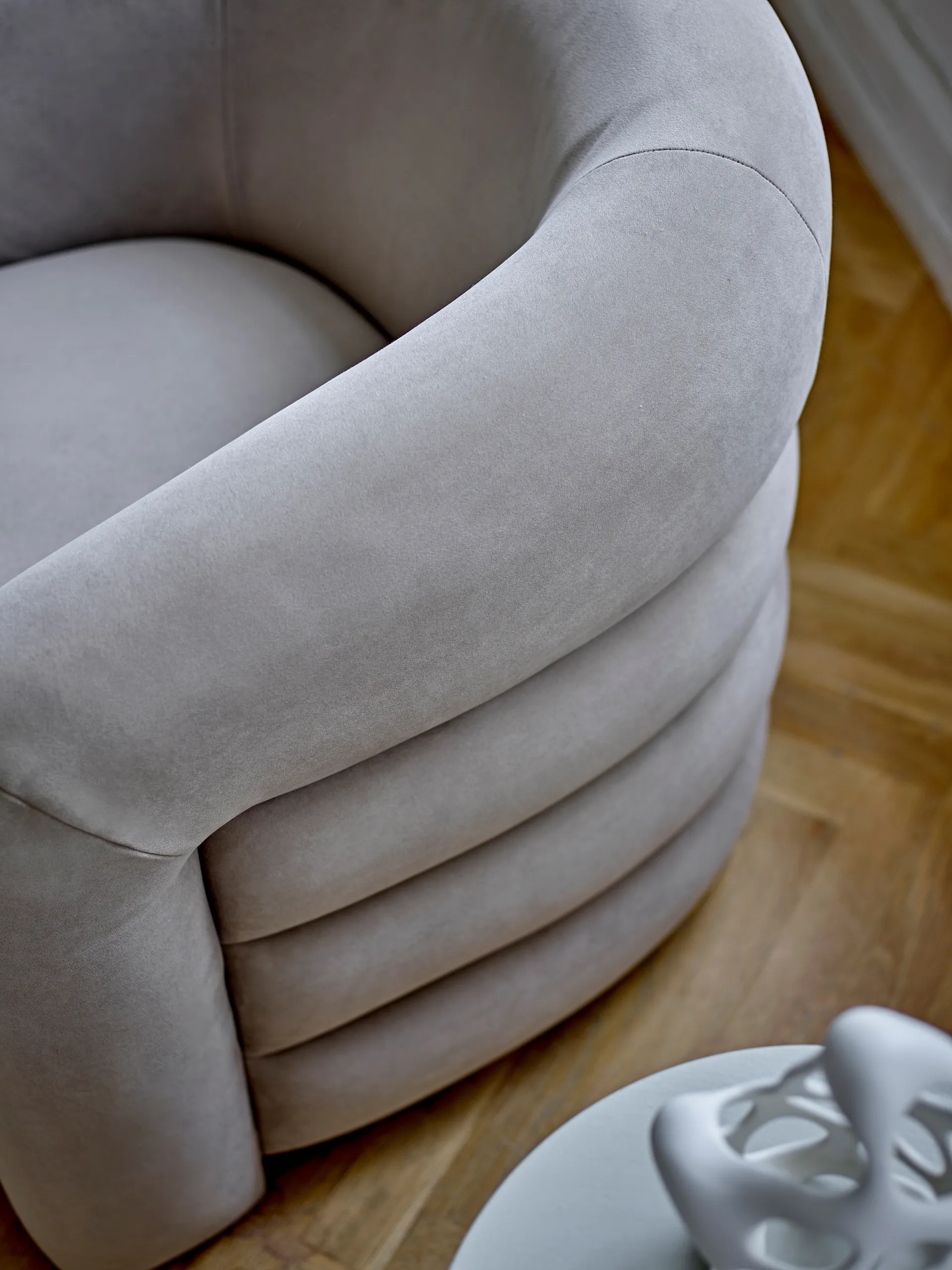 Joel lounge chair 78x76 cm, Grey Bloomingville