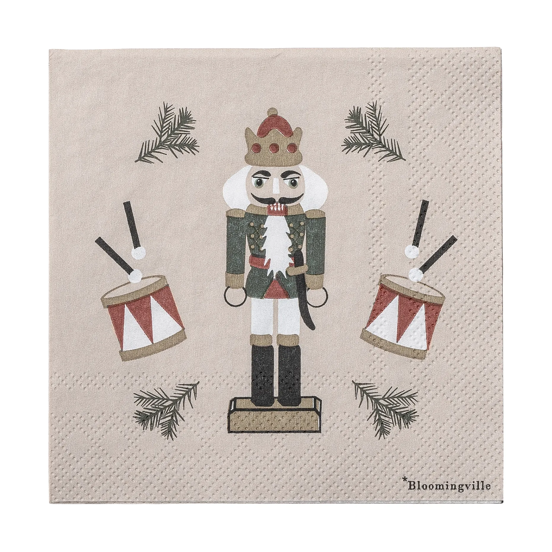 Jolly paper napkins 25x25 cm 20-pack, Multi Bloomingville