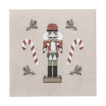 Jolly paper napkins 25x25 cm 20-pack - Multi - Bloomingville