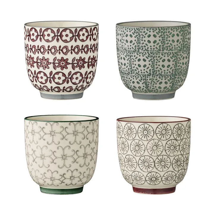 Karine cup 4 pieces 7 cm - Bloomingville