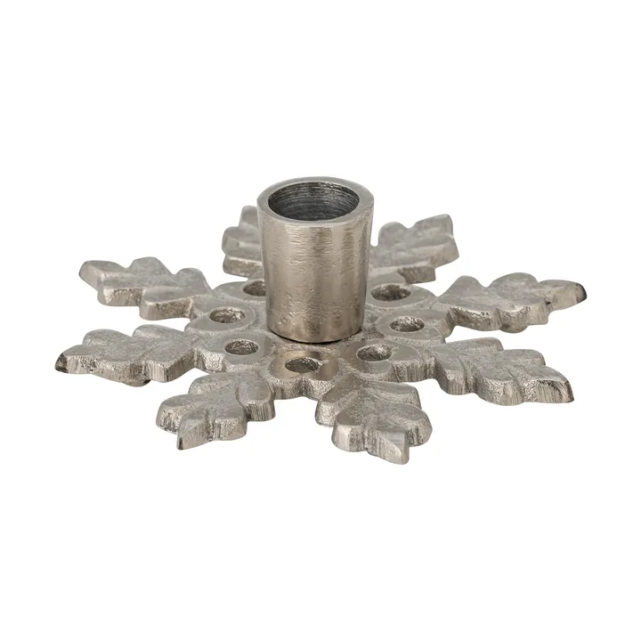 Kashi candleholder - Silver, Ø13.5 cm - Bloomingville